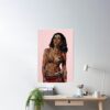 Abstract Jhene Aiko Poster Official Jhene Aiko Merch