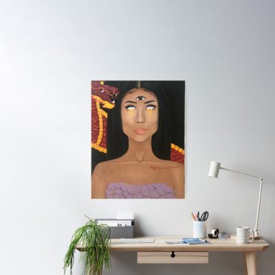 Jhene Aiko Inspired Divine Feminine Poster Official Jhene Aiko Merch