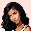 Jhene Aiko Art Tote Bag Official Jhene Aiko Merch