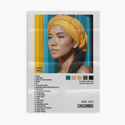 Jhene Aiko Chil0Mb0 Poster Official Jhene Aiko Merch