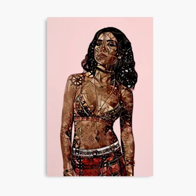 Abstract Jhene Aiko Poster Official Jhene Aiko Merch