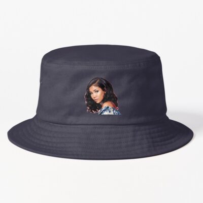 Jhene Aiko Sticker Bucket Hat Official Jhene Aiko Merch