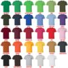 t shirt color chart 1 - Jhene Aiko Shop