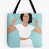 Jhene Aiko Peace Tote Bag Official Jhene Aiko Merch