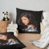 Jhene Aiko Sticker Throw Pillow Official Jhene Aiko Merch