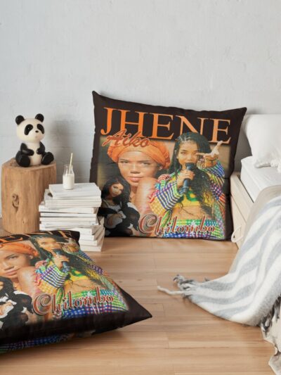 Jhene Aiko Chilombo Throw Pillow Official Jhene Aiko Merch