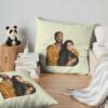 Jhene Aiko + Big Sean Throw Pillow Official Jhene Aiko Merch