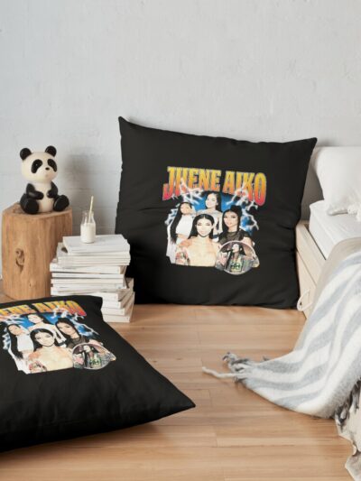 Jhene Aiko Throw Pillow Official Jhene Aiko Merch