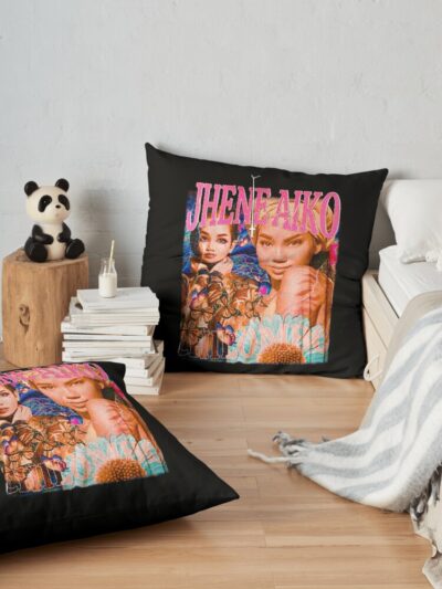 Jhene Aiko Efuru Chilombo Throw Pillow Official Jhene Aiko Merch