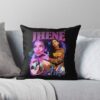 Jhene Aiko Jhene Aiko Vintage 90S Throw Pillow Official Jhene Aiko Merch