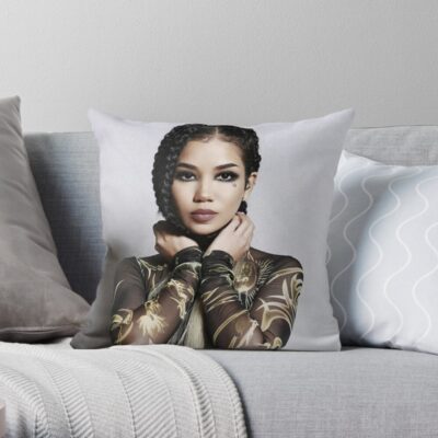 Album - Jhene Aiko Throw Pillow Official Jhene Aiko Merch