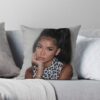 Jhene Aiko - Poster Throw Pillow Official Jhene Aiko Merch