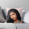 Jhene Aiko Art Throw Pillow Official Jhene Aiko Merch