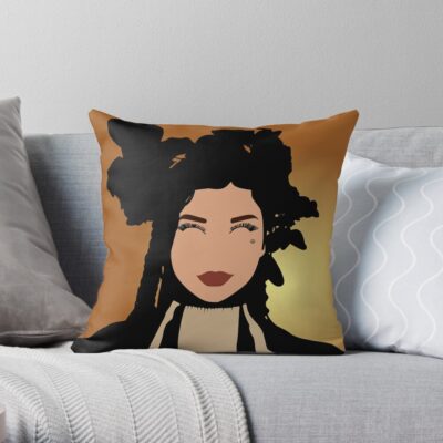 Chilombo Jhene Aiko Throw Pillow Official Jhene Aiko Merch