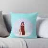 Jhene Aiko Calm And Patient Throw Pillow Official Jhene Aiko Merch