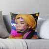 Jhene Aiko Throw Pillow Official Jhene Aiko Merch