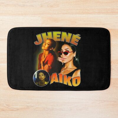 Jhene Aiko Bootleg Shirt Bath Mat Official Jhene Aiko Merch