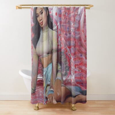 Jhene Aiko Shower Curtain Official Jhene Aiko Merch