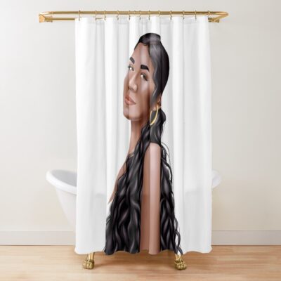 Jhene Aiko Shower Curtain Official Jhene Aiko Merch