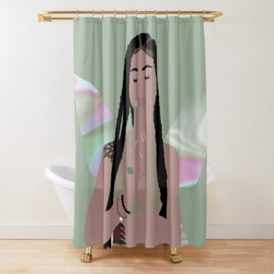 Jhene Aiko Fairy Shower Curtain Official Jhene Aiko Merch