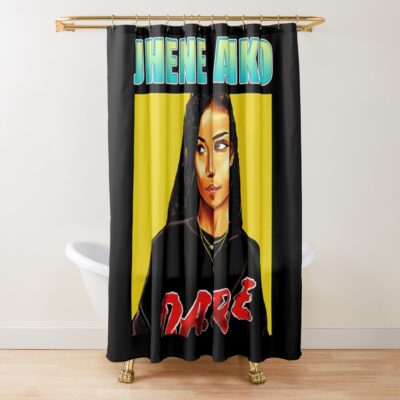 Jhene Aiko Painting Art Shower Curtain Official Jhene Aiko Merch