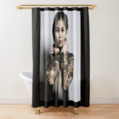 Album - Jhene Aiko Shower Curtain Official Jhene Aiko Merch