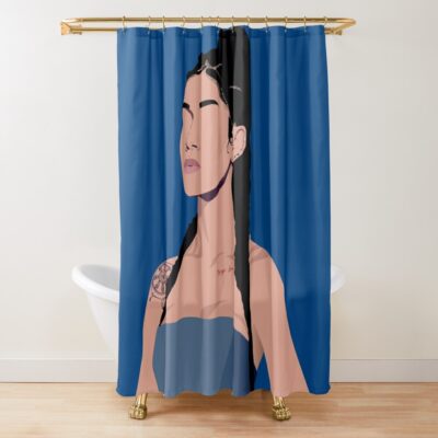 Jhene Aiko Shower Curtain Official Jhene Aiko Merch