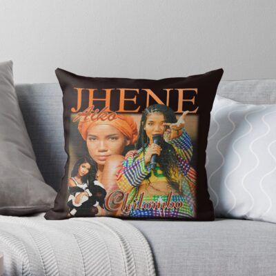 Jhene Aiko Chilombo Throw Pillow